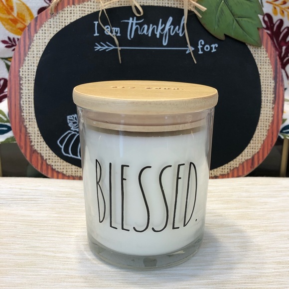 • Rae Dunn • | BLESSED Jar Candle🕯 - Picture 3 of 8